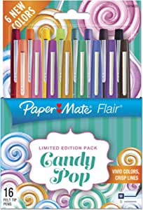 Paper Mate Flair Felt Tip Pens, Medium Point, Limited Edition